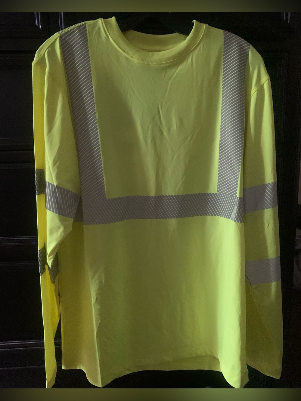 High-Visibility Short Sleeve Cooling  Safety Tee - Yellow